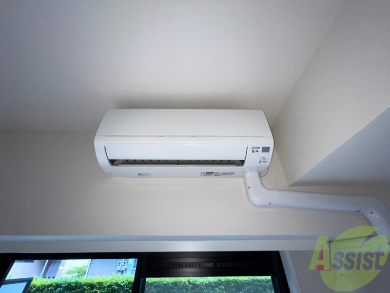 その他設備　エアコンが付いていますので寒暖対策もばっちり。