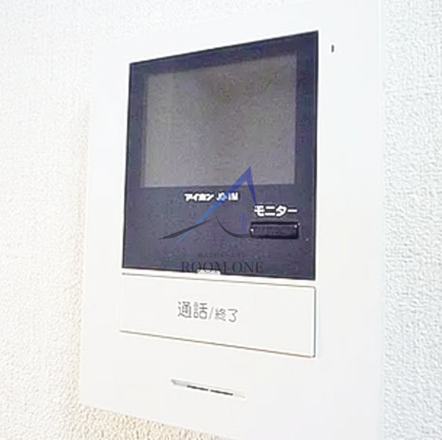 セキュリティ　モニター付きインターホンです。