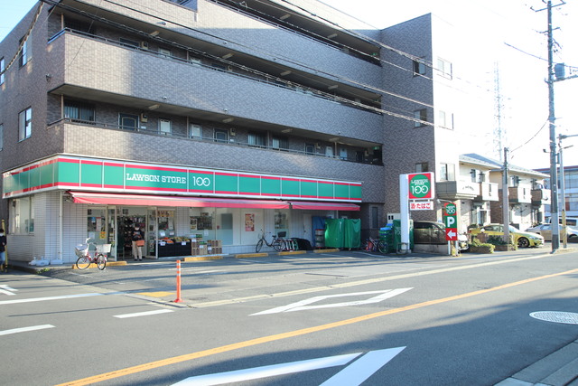 コンビニ　ローソンストア１００　市川末広二丁目店（コンビニ）まで400m