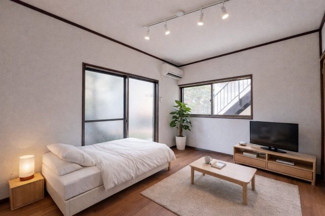 居室・リビング　家具配置イメージ画像です