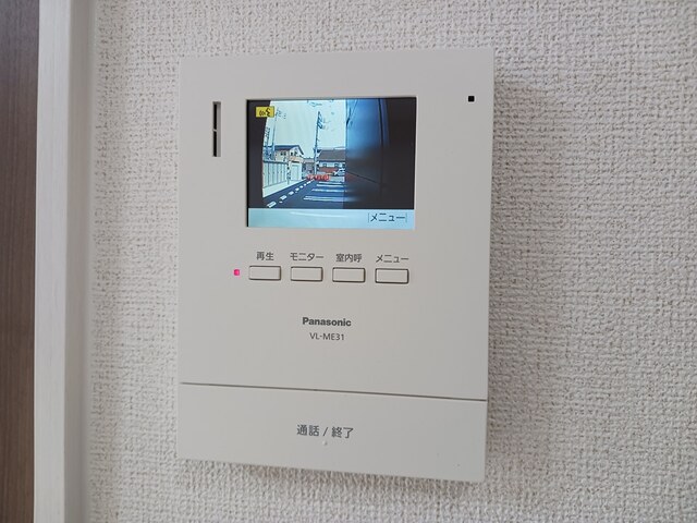 セキュリティ　モニター付きインターフォン