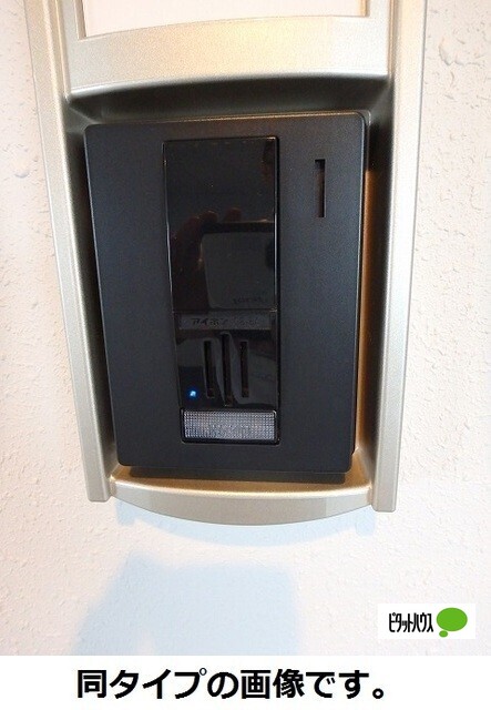 玄関　同施工会社パース