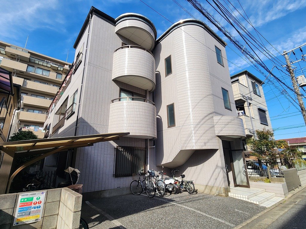 建物外観　市川コーポ第３　ペット飼育相談可　ＮＴＴインターネット