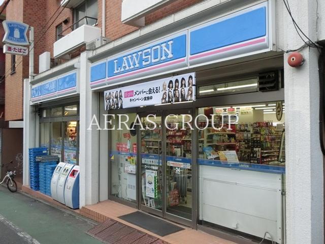 コンビニ　ローソン不動前店（コンビニ）まで150m