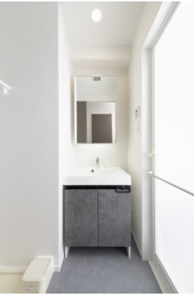 洗面設備　同シリーズの参考写真です