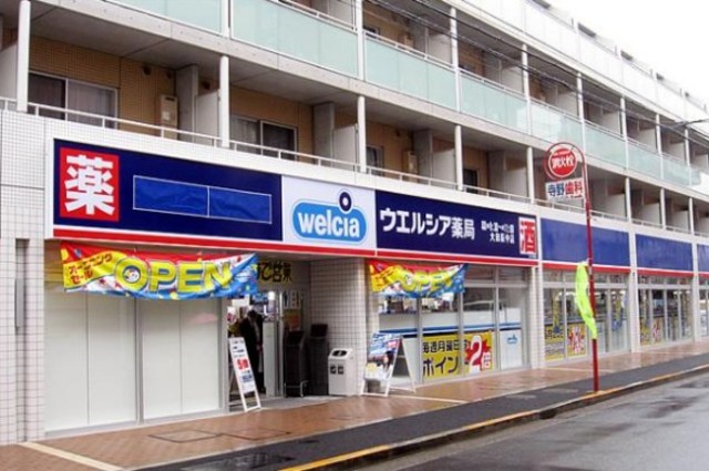 ドラックストア　ウエルシア薬局大田萩中店（ドラッグストア）まで514m