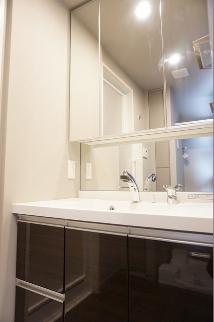 洗面設備　（９０４号室の写真）