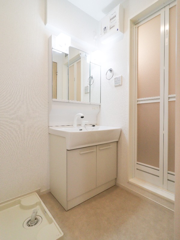 洗面設備　図面と現状に相違がある場合には現状を優先