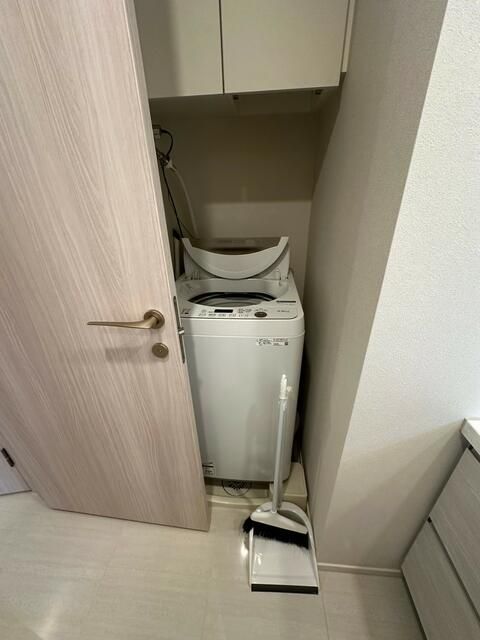 洗面設備　広い洗面スペース