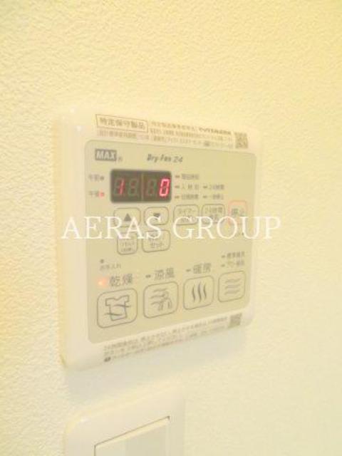 その他設備　給湯調節パネル