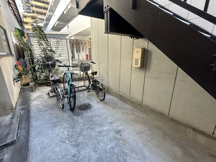 駐車場　駐輪場