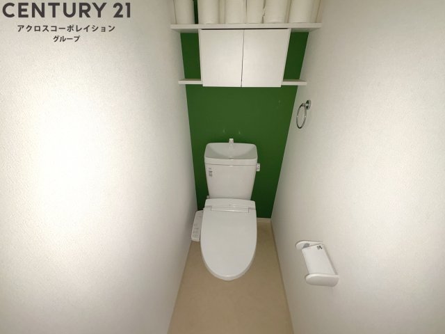 トイレ　ゆったり落ち着けるトイレです