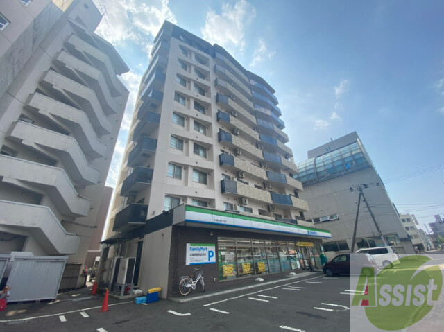 建物外観　札幌市北区麻生町５丁目「スペアチーレ麻生」