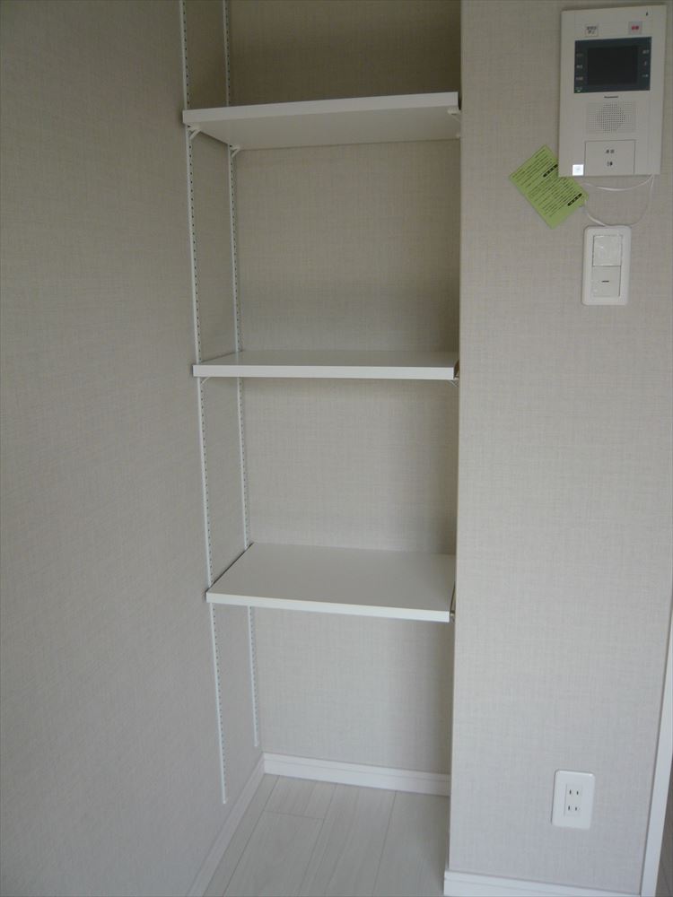 収納　ちょっとした収納スペースも充実しています