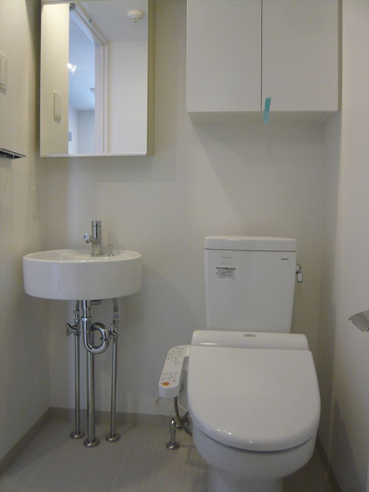 トイレ　トイレもきれいです
