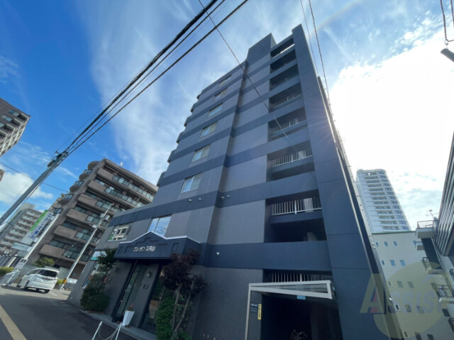 建物外観　札幌市中央区北２条西「エレガンス円山」