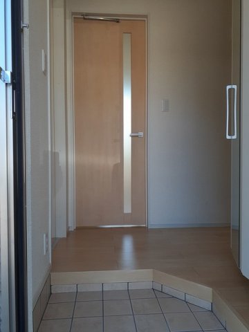 玄関　毎日通る玄関はこちらです
