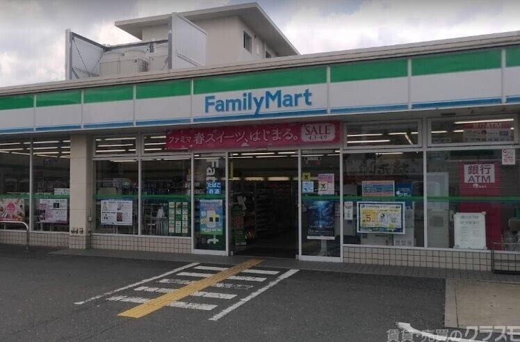 コンビニ　ファミリーマート西七条名倉町店（コンビニ）まで471m