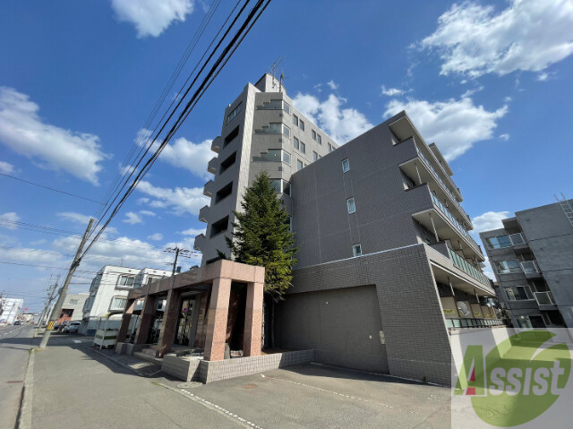 建物外観　札幌市東区北２２条東「メゾンクレスト元町」