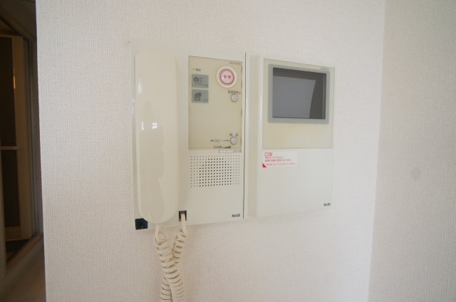 セキュリティ　インターホンです