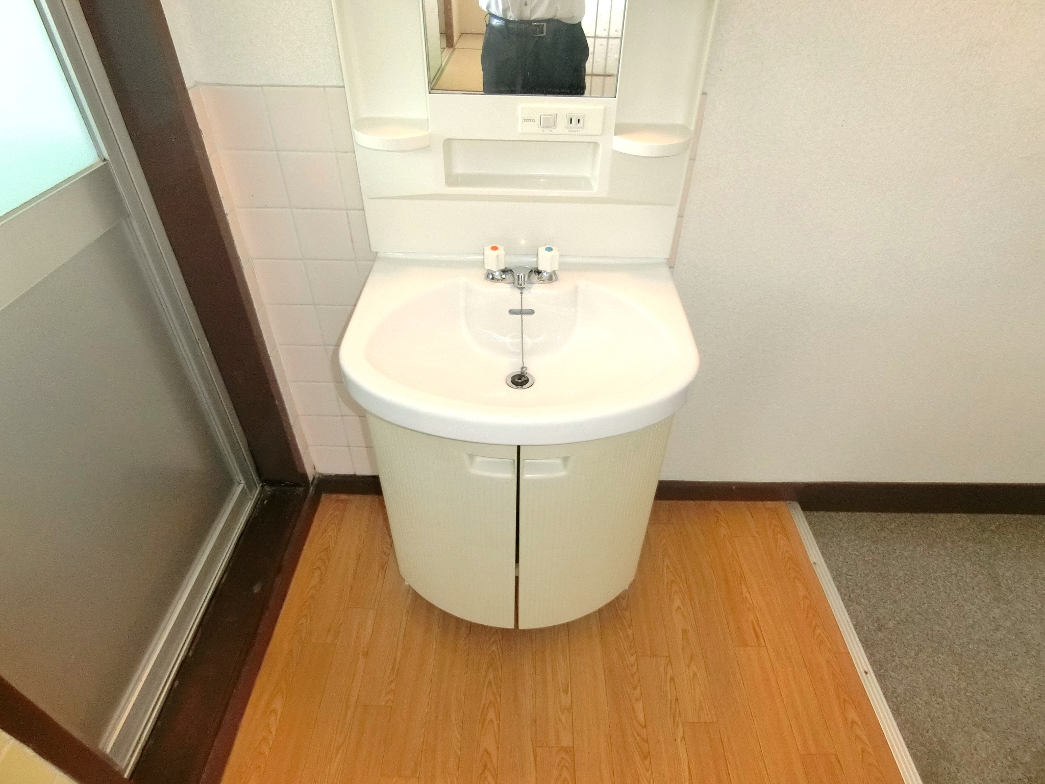 洗面設備　独立洗面台も完備です☆