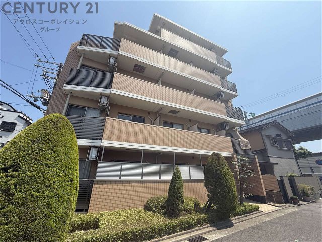 建物外観　オートロック付きで安心！