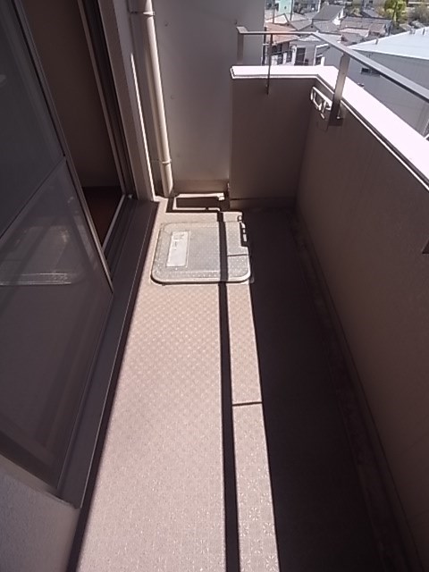 バルコニー　落ち着いた時間を過ごせるバルコニーです