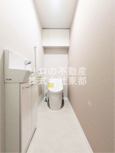 トイレ　洗浄便座付です！