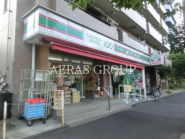 コンビニ　ローソンストア100葛西中央通店（コンビニ）まで4m