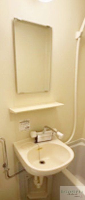 洗面設備　※同タイプの別のお部屋です。