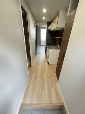 玄関　収納もある玄関です