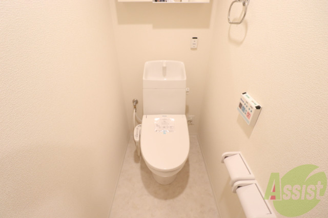 トイレ　快適に使用できる、清潔感にこだわったトイレです。