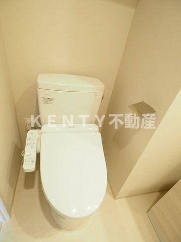 トイレ　清潔感のあるトイレです
