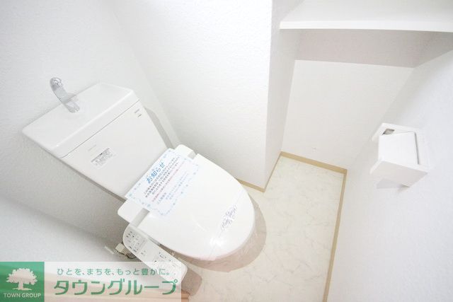 トイレ　同物件別部屋写真