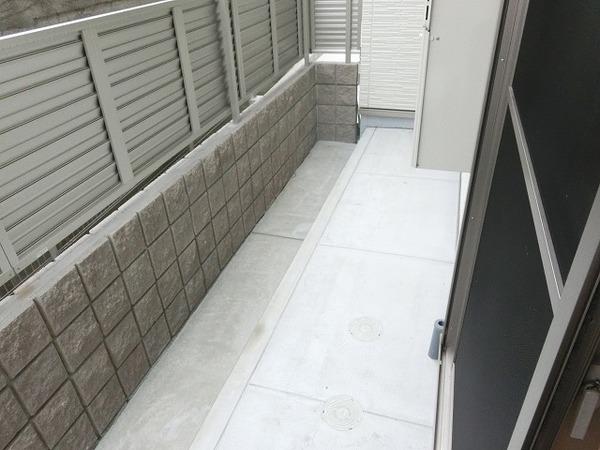 バルコニー　広いバルコニー！