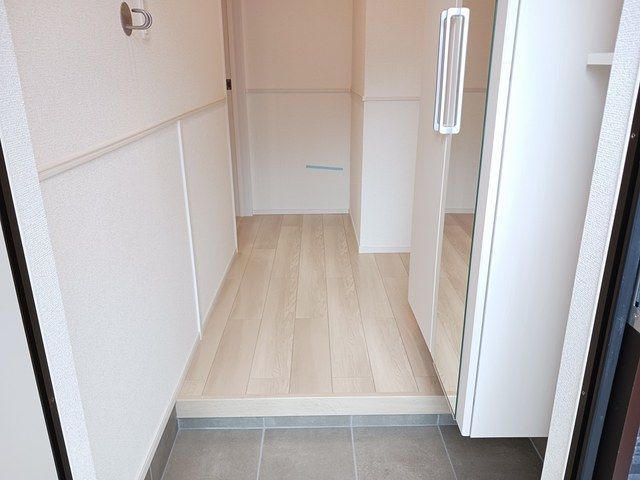 玄関　ゆったりとした玄関です