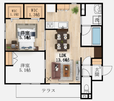 間取り図