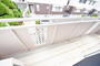 バルコニー　～お洗濯しましょう～