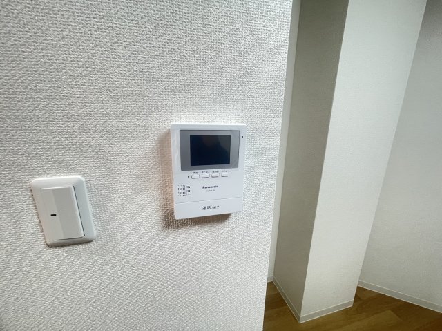 セキュリティ　TVモニターホン付きです