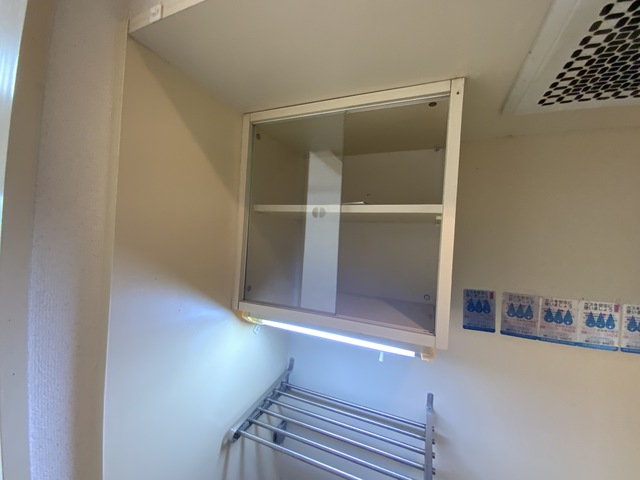 収納　キッチン上収納です
