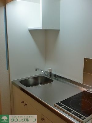 キッチン　2口電気コンロ