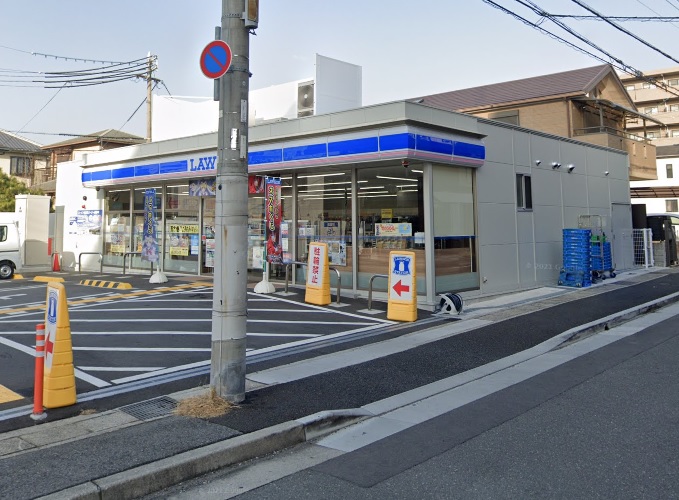 コンビニ　ローソン 神戸深江北町一丁目店（コンビニ）まで248m
