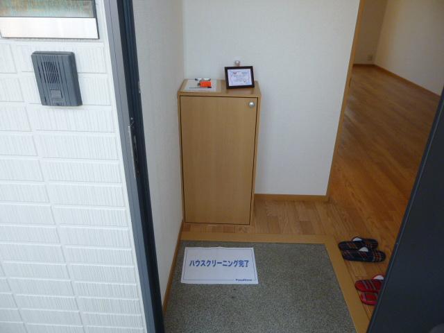 玄関　落ち着いた玄関です