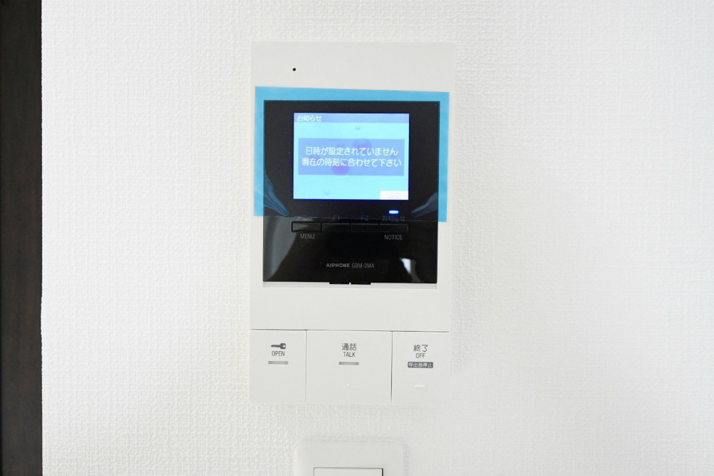 セキュリティ　現物の内装写真