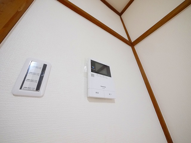 セキュリティ　インターホンです