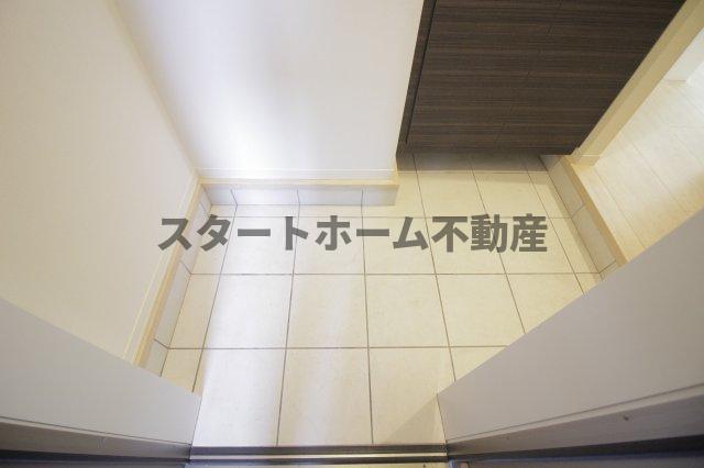 玄関　落ち着いた玄関です