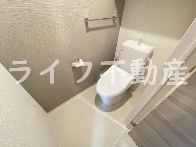 トイレ　清潔感のあるトイレです