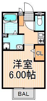 ジュネス西新井IIの間取り写真