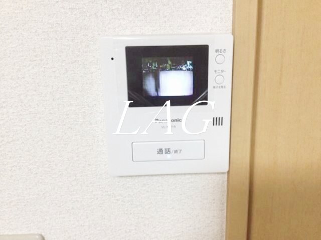 セキュリティ　モニター付きインターフォンです。