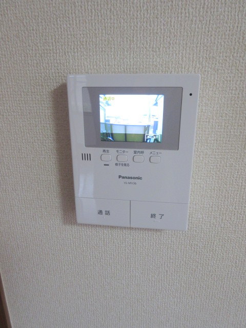 セキュリティ　あると安心　ＴＶモニタ付インタホン